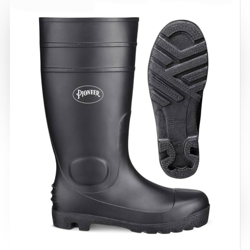 Pioneer Steel Toe Work Safety Boots – CSA Class 1, Slip Resistant, Unisex